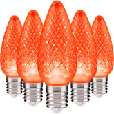 C9 LED Christmas Light Bulbs | Faceted